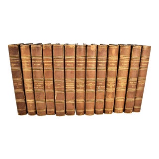 1866 Complete Works of Nathaniel Hawthorne Book by Ticknor and Fields, Boston, Ma - Set of 13 For Sale