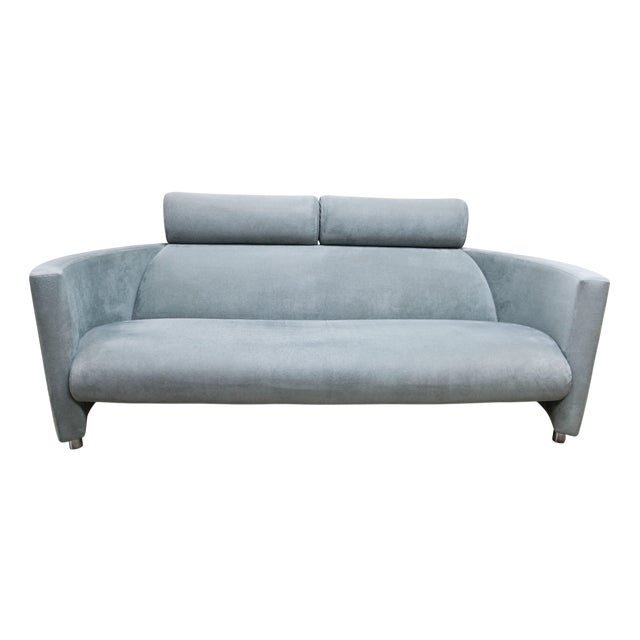 Negresco Sofa in Moiré Velvet by Bernard Massot for Neology France, 2000 For Sale