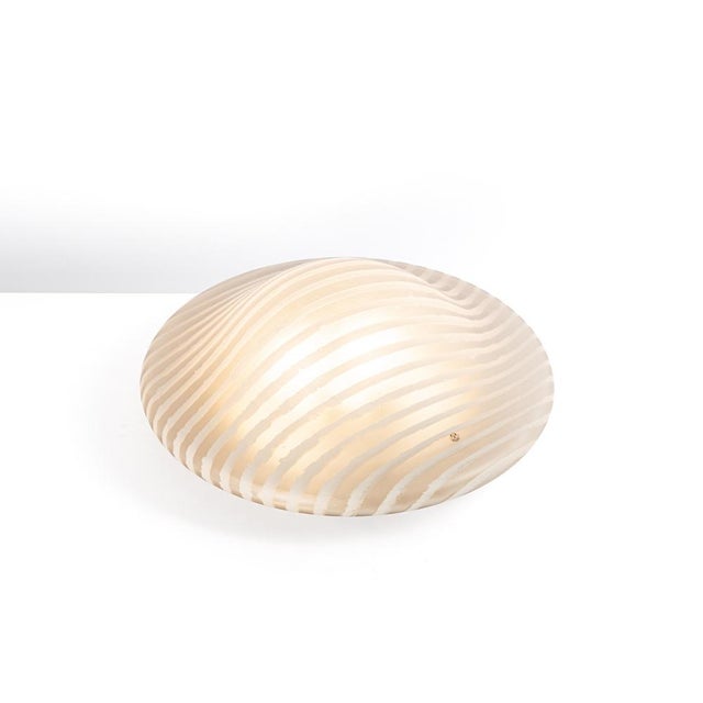 Large Glass Flushmount from Peill & Putzler, Germany, 1970s For Sale - Image 9 of 15