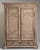 1800-1809 France Weathered Pale Grey Painted Oak Armoire For Sale - Image 10 of 11