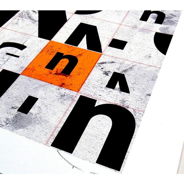 Tehos - K01-V02 Orange - Limited Edition Fine Art Print For Sale - Image 6 of 6