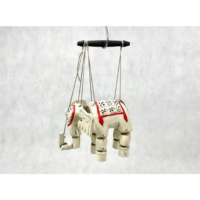 Handcrafted Vintage Marionette Puppet on a String, Burma, 1930s For Sale - Image 13 of 13