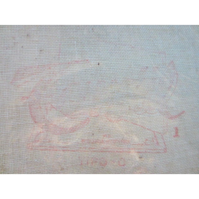 Impressionist Ethnic Portrait Oil on Canvas Signed Mariano Folque For Sale - Image 15 of 17