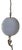 Antique Abstract Egg Shaped Shade With Sculptural Dragon Goddess Finial Pendant Light For Sale - Image 12 of 18