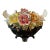 Vintage Italian Capodimonte Porcelain Floral Centerpiece With Doves For Sale