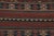 Textile Vintage Persian Kilim, Tribal Runner Rug With Ram's Horn Motifs - Rug & Kilim For Sale - Image 7 of 8