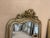 Large Antique French Original Shaped Top Silver Git Mirror, 1800s For Sale - Image 3 of 7