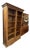 Cottage Home Old Pine Double Library Bookcase For Sale