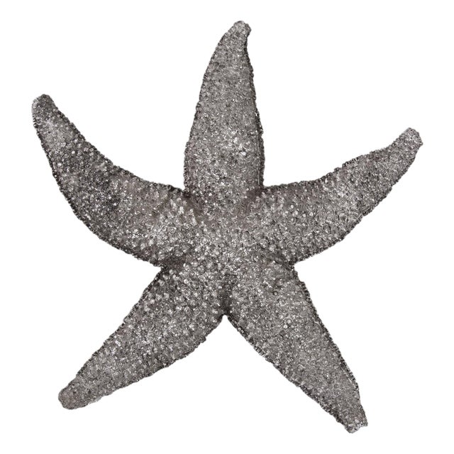 Deep Pewter Starfish - small For Sale