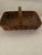 Antique Splint Oak Gathering Basket Circa 1900 For Sale - Image 11 of 12