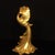 Pair of Antique Gilt Bronze Phoenix Candlesticks, 4.7kg For Sale - Image 4 of 9