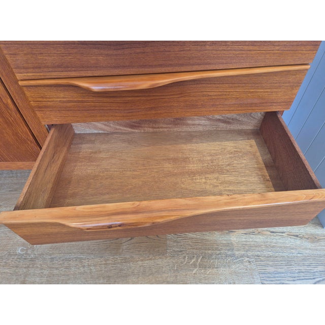 Mid-Century Teak Sideboard Cabinet from Beautility, 1960s For Sale - Image 17 of 18