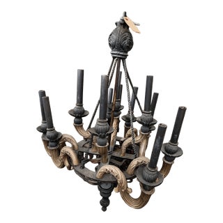 Late 20th Century Maitland-Smith Chandelier For Sale
