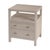Beige Nora 21 in. W Rectangular Wood 2 Drawer Nightstand with Open Shelf, Antique Taupe For Sale - Image 8 of 8