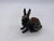1950s Mid 20th Century Ceramic Copper Wood Deer Figural Collection, Lot of 5 For Sale - Image 5 of 6