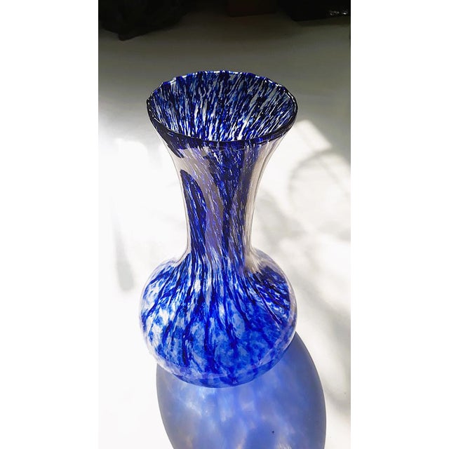 Vintage Italian Art Glass Vase, 1970s For Sale - Image 4 of 10
