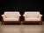 1960s Pair of Brazilian Modern Armchairs in Rosewood & Ivory Mohair, Jd Moveis, 1960s For Sale - Image 5 of 17
