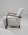 Mid-Century Modern 1960s Czech Upholstered Armchair by J. Halabala For Sale - Image 3 of 6