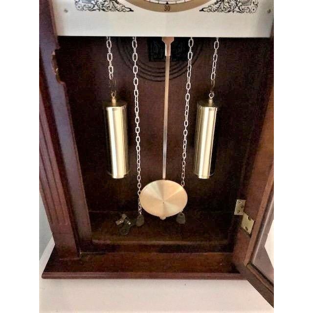 Early 21st Century Waltham 31 Day Chiming Wall Clock Chairish