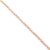 Modern Ladies Tiffany & Co. Elsa Peretti 18k Rose Gold Cable Chain Necklace For Sale - Image 3 of 7