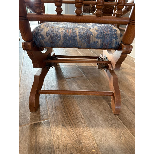 Antique Victorian Eastlake Platform Rocker - Model No. 60 For Sale In Dallas - Image 6 of 8