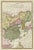 Decorative Map of the Empire of China, 1780 For Sale