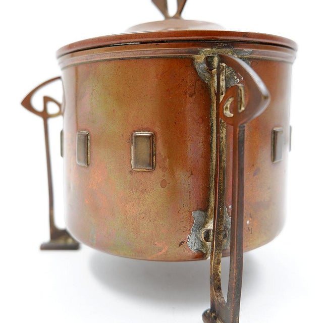 Mid-Century Modern Arts & Crafts Bowl, 1920 For Sale - Image 10 of 13