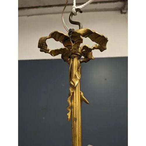 Napoleon III Style Bronze Chandelier For Sale - Image 5 of 7