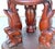 Brown Pair of Carved Hardwood “Frog Prince” Figural Planters, Atrib. Maitland Smith For Sale - Image 8 of 17