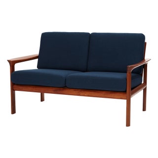 Borneo Two-Seat Sofa by Sven Ellekaer for Komfort, Denmark, 1960s For Sale