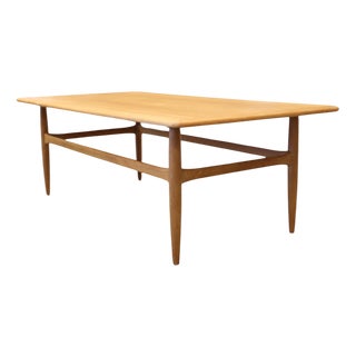 Coffee Table in Oak by Kurt Østervig for Jason, Denmark, 1960s For Sale