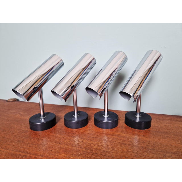 Tubular Chromed Metal Articulated Wall Lights by Staff Leuchten, Germany, 1970, Set of 2 For Sale - Image 6 of 18