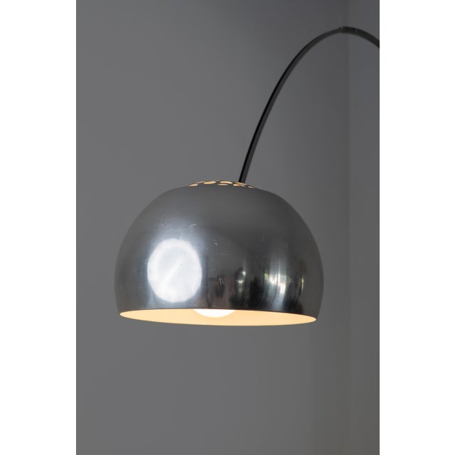 Metal Arco Floor Lamp by Achille and Piergiacomo Castiglioni for Flos, 1960s For Sale - Image 7 of 14