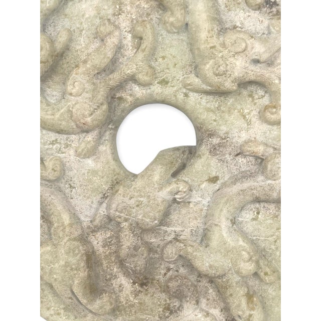 A Chinese Hand Carved Dragon Sculpture For Sale - Image 14 of 14