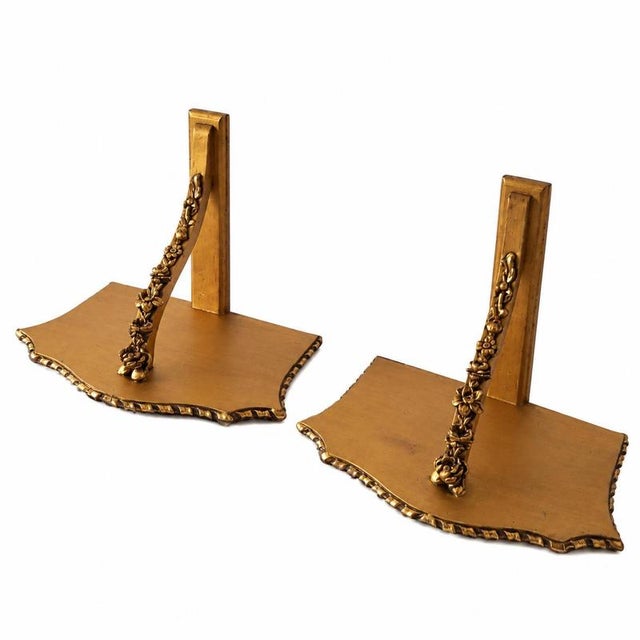 Wood Large 19th Century Louis XVI Corbels, 1800s, Set of 2 For Sale - Image 7 of 9