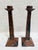 Japanese Pair of Antique 1890s Japanese Lacquer Candlesticks For Sale - Image 3 of 11