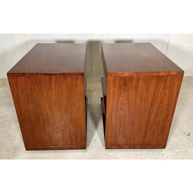 (2) Ralph Lauren Modern Hollywood Night Stands / Side Tables For Sale In Dallas - Image 6 of 9