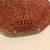 1970s Split -Rattan Clam Shell Baskets -Set of Two For Sale - Image 11 of 12