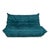 Blue Fabric Togo 2-Seater Sofa by Michel Ducaroy for Ligne Roset For Sale - Image 11 of 11