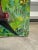 Original 1970s folk art signed oil painting by the artist Sea, marked 4/07. This expressive village scene features two...