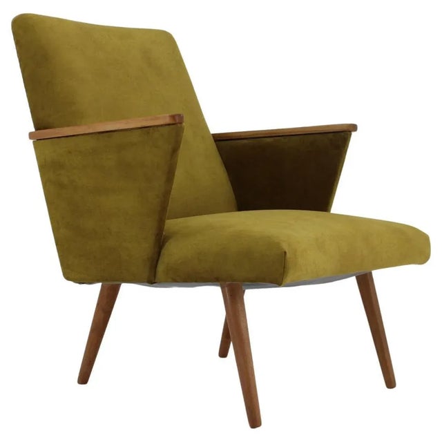 Beech Armchair, Czechoslovakia, 1960s For Sale - Image 10 of 10