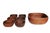 Seven Piece Mid Century Teak Salads Set Made in Thailand by Good Wood C. 1950/70s For Sale - Image 10 of 14