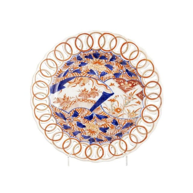 Japanese Imari Porcelain Plate, 1800 For Sale - Image 6 of 6
