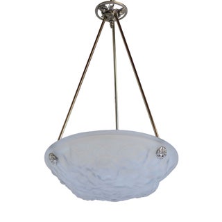 Art Deco Pendant Light by David Gueron Degue, 1930 For Sale