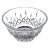 Modern Gorham Crystal Blown Glass King Edward Footed Bowl For Sale - Image 3 of 5