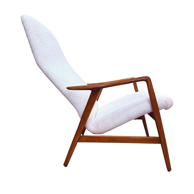 Two-Position Reclining Chair by Alf Svensson for Fritz Hansen For Sale - Image 8 of 10