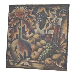 Still Life, Monogrammed J.K., September 1942 For Sale