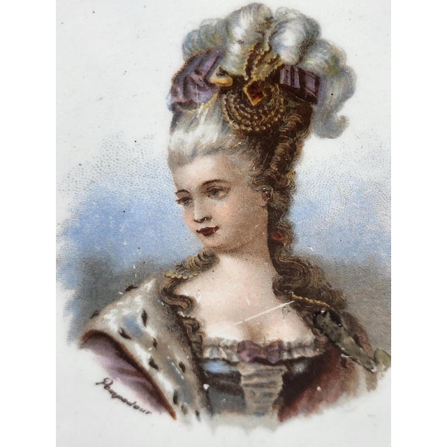 Saint Amand Earthenware Plates King Queens Favorites of France, Set of 12 For Sale - Image 13 of 15