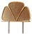 Cane Petal Single Bead Headboard For Sale
