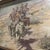 Vintage Framed Western Narrative Print - Plains Indians Warriors on Horseback For Sale - Image 4 of 9